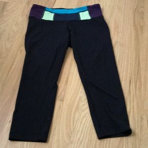 Lululemon Capri size 6 gently worn